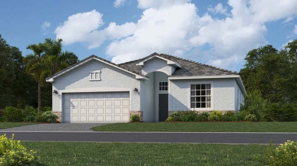 A coastal-inspired exterior