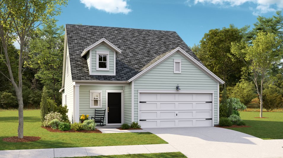 Exterior B6 with optional second floor
