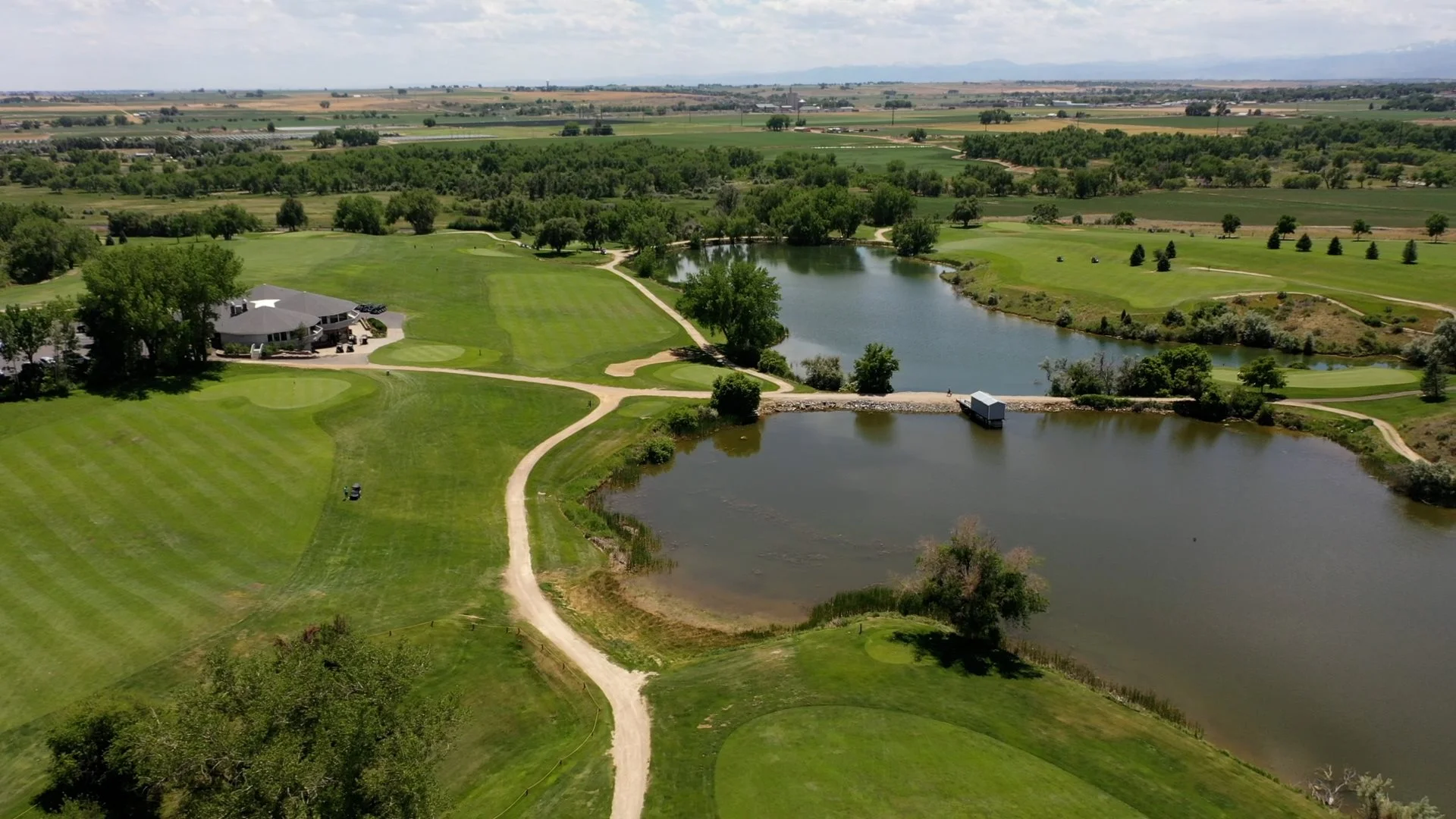 Ledge Rock aerial view
