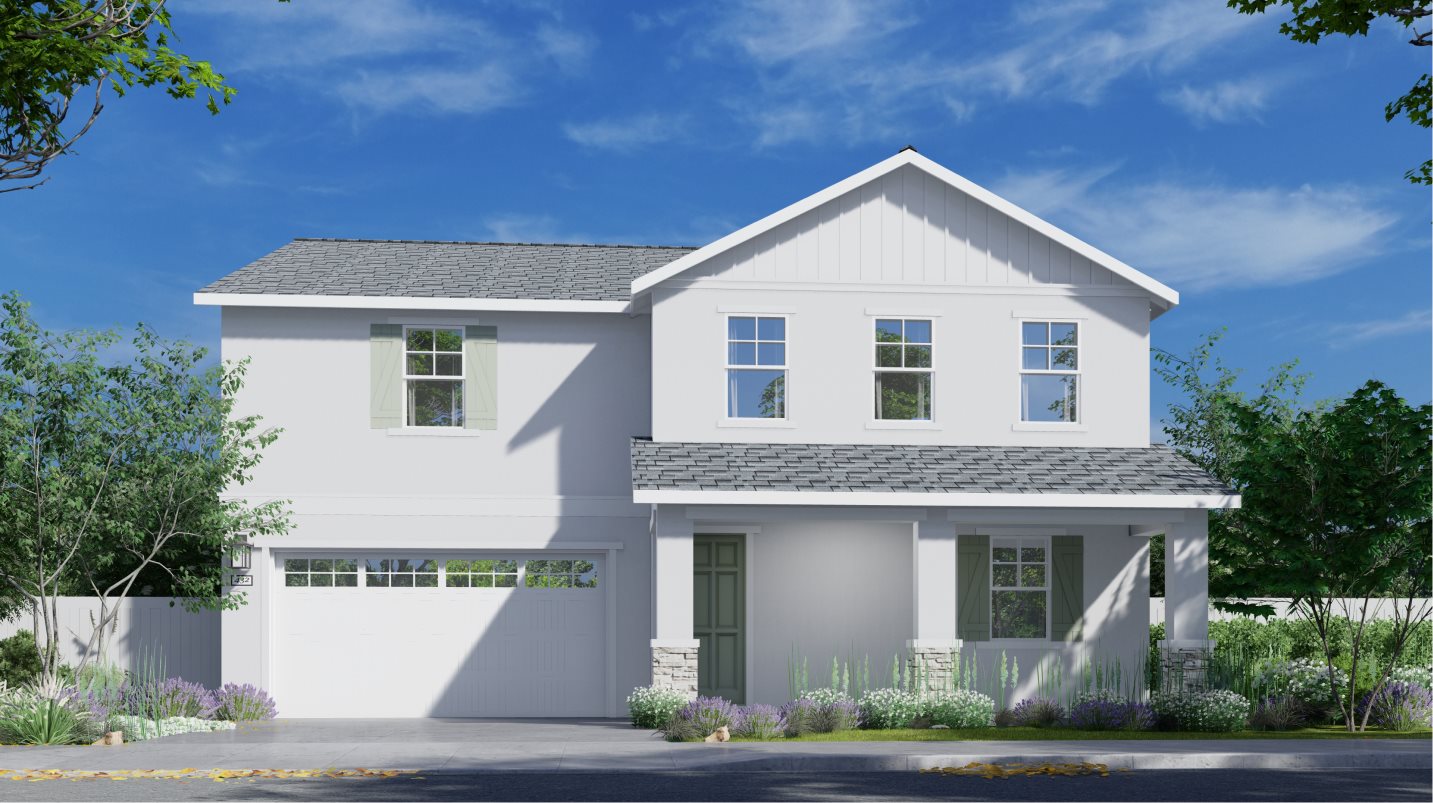 Residence 2872 Elevation C - Farmhouse