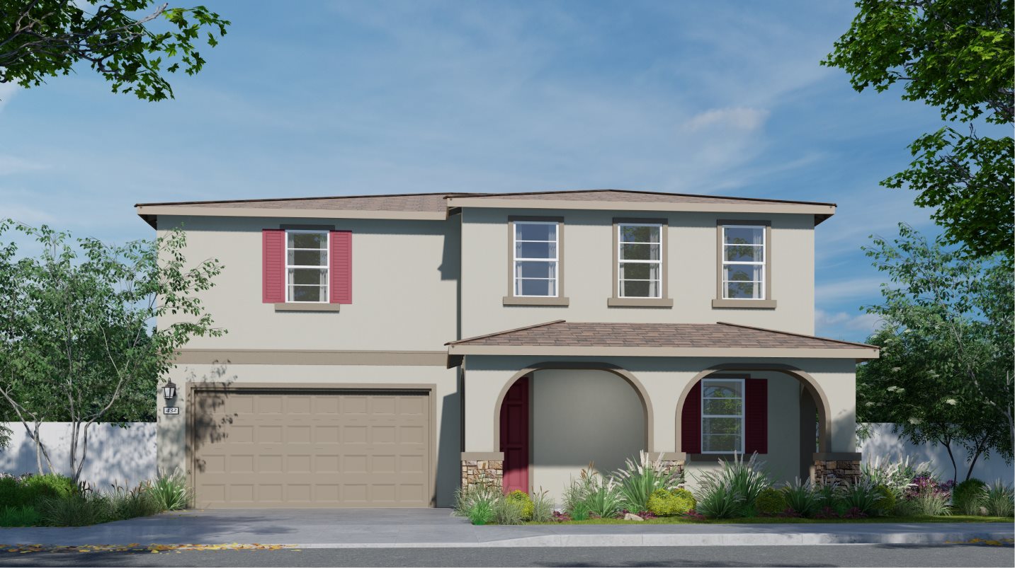 Residence 2872 Elevation B - Tuscan