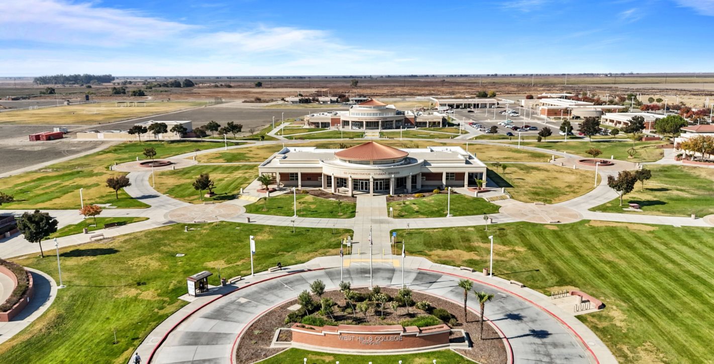 West Hills College Lemoore aerial view
