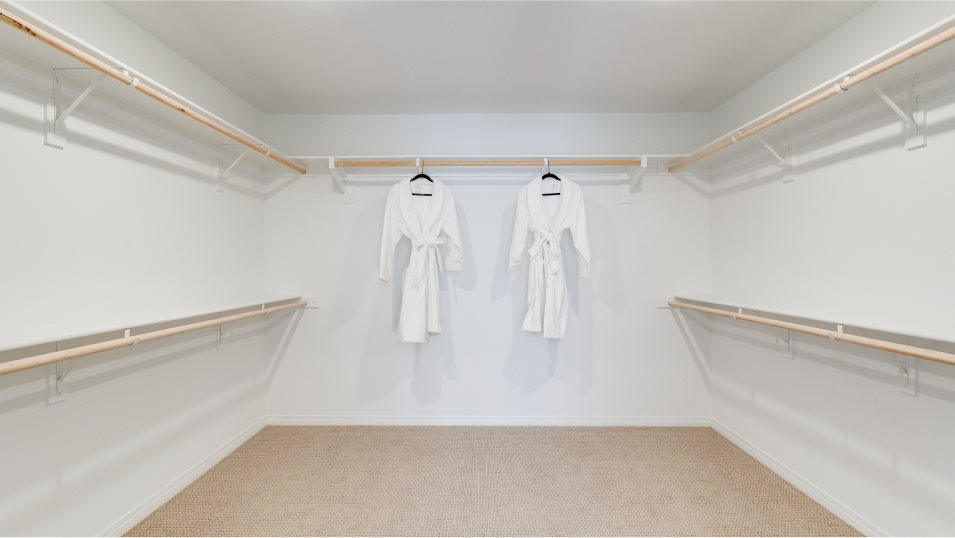 Residence 2 owner's suite walk in closet