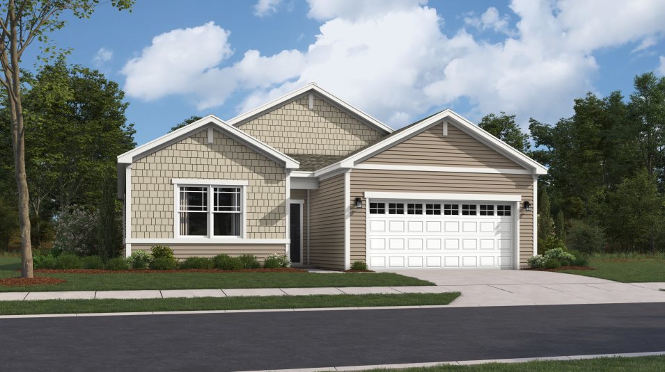 Hanover Exterior Rendering Cottage