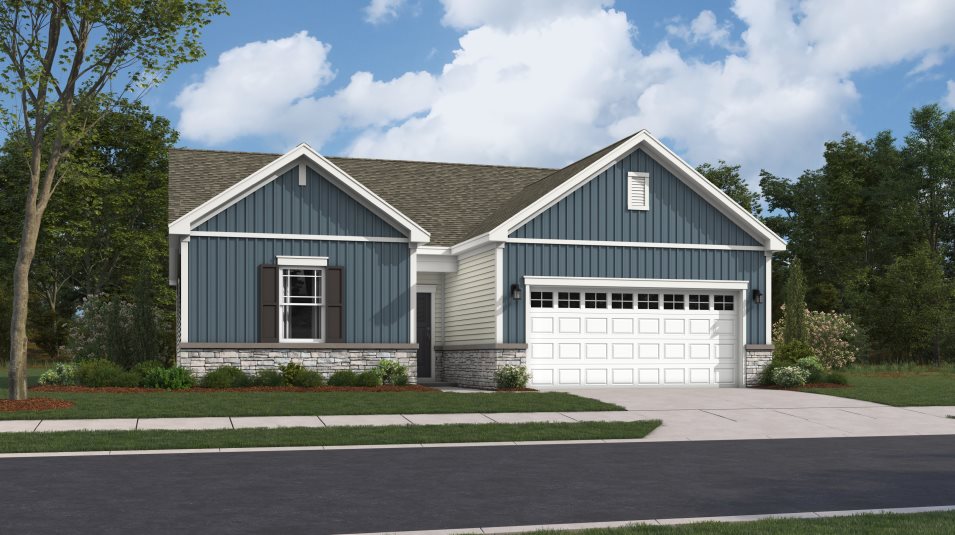 Hanover Exterior Rendering Craftsman