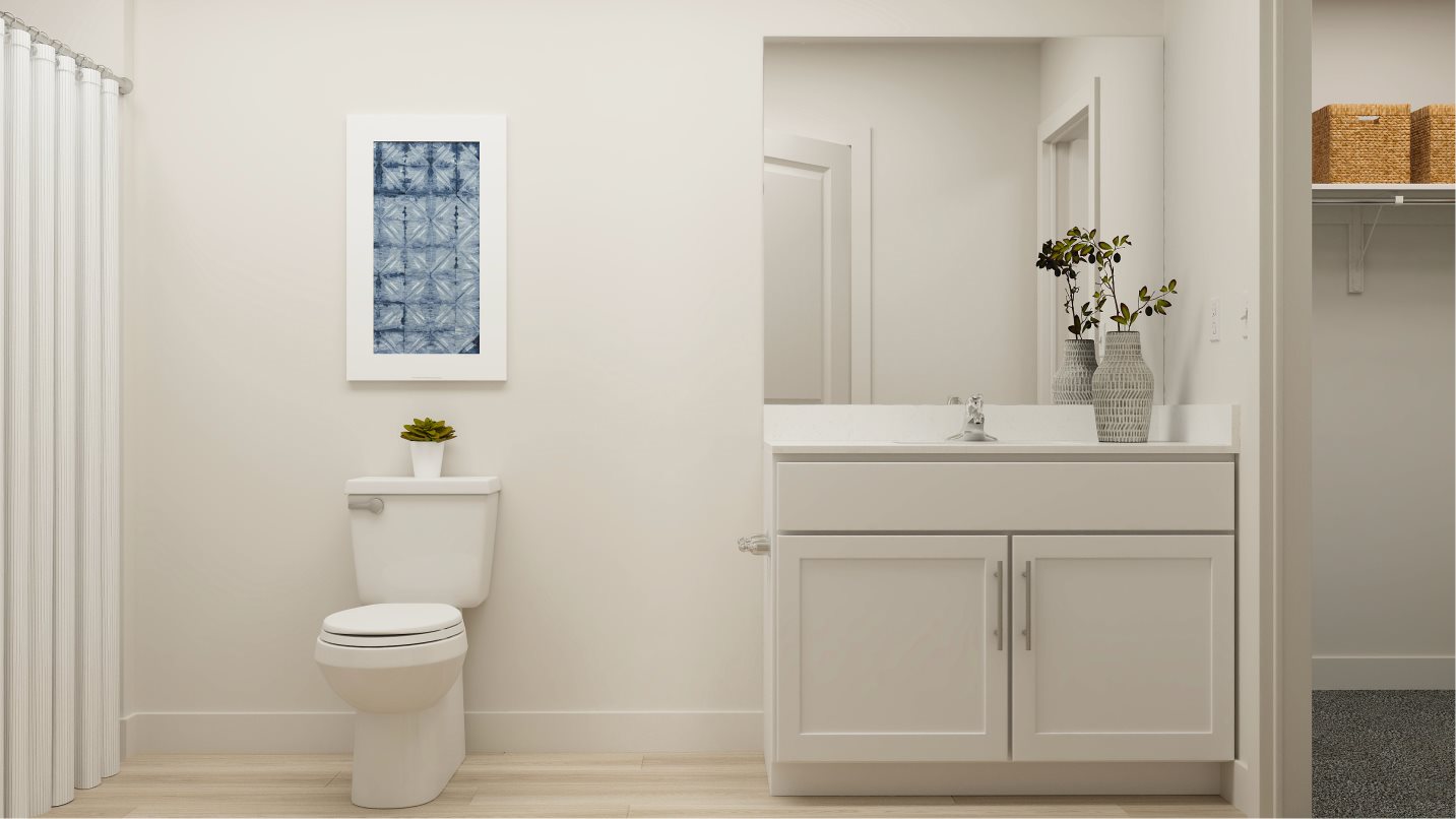 Cedar owners bath