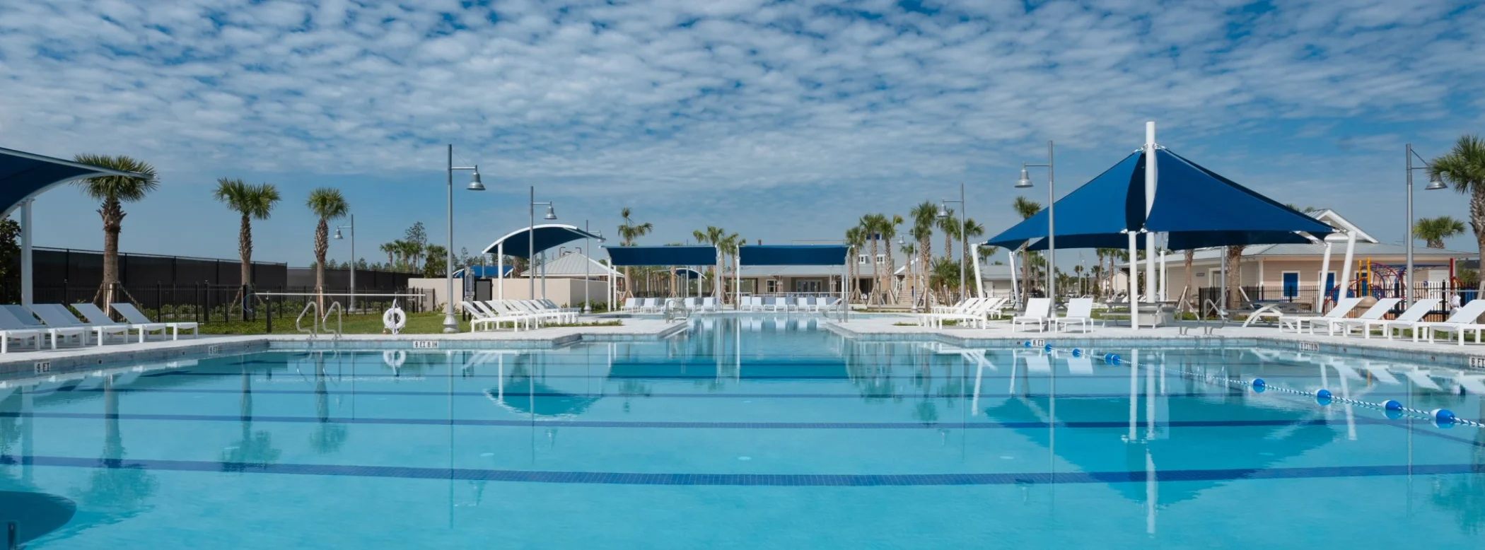 Silver leaf swimming pool