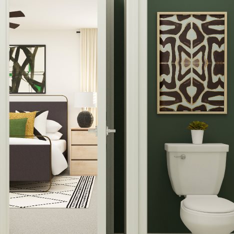 owners bathroom