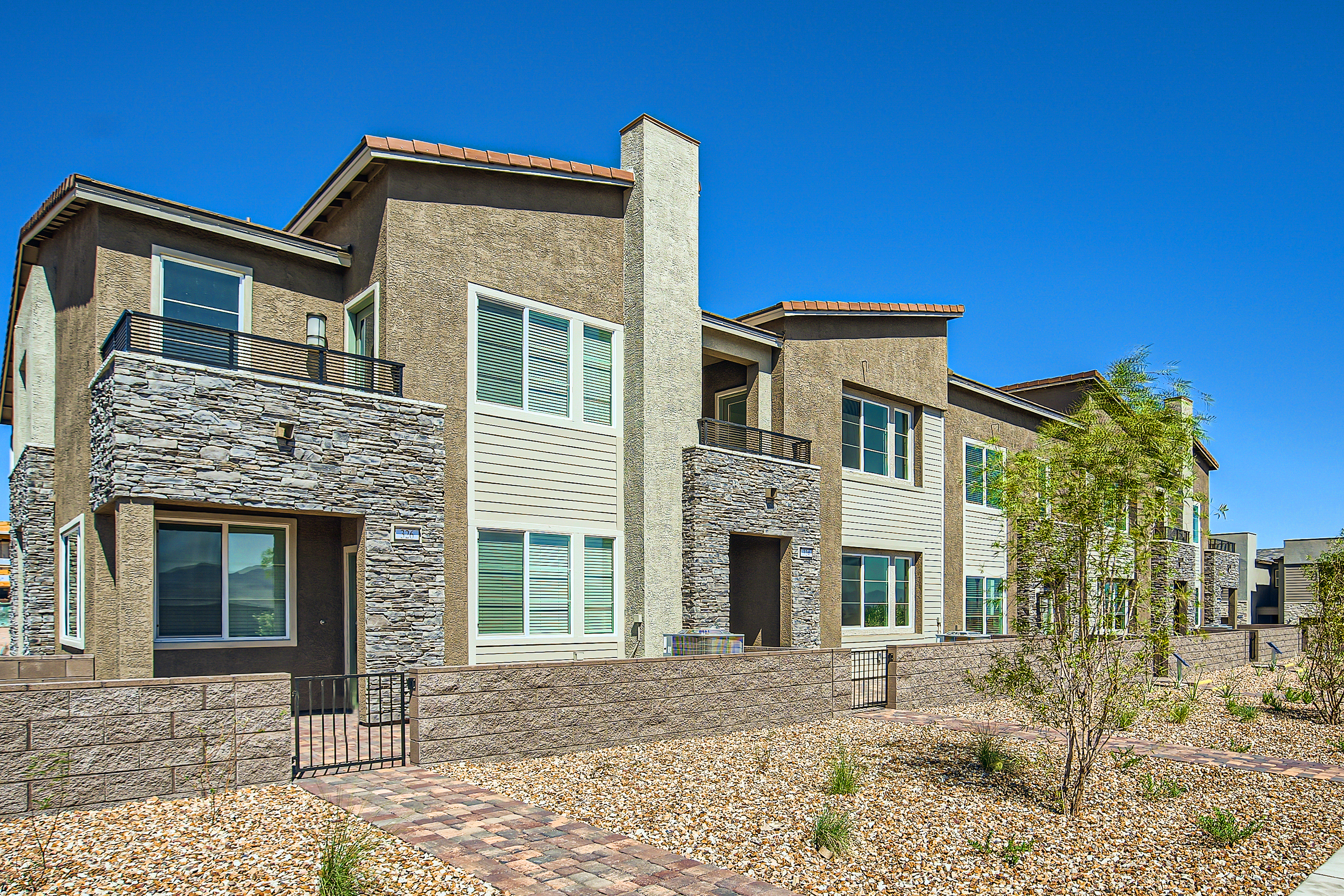 Highpointe Black Mountain Ranch Street Scape 1of2