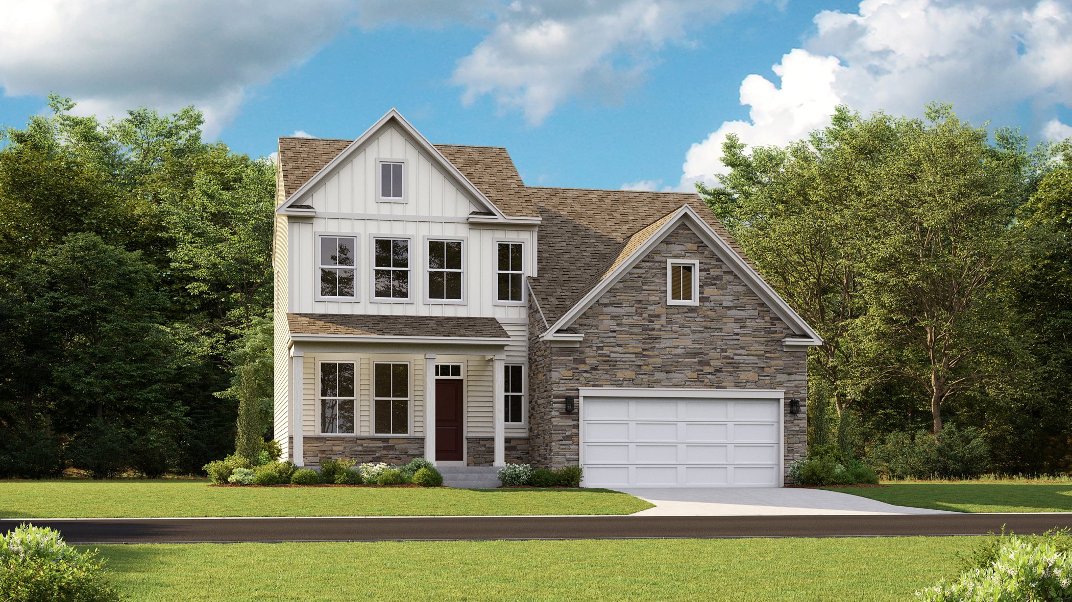 Norborne Glebe Single Family Collection Hampton Farmhouse Stone FMT