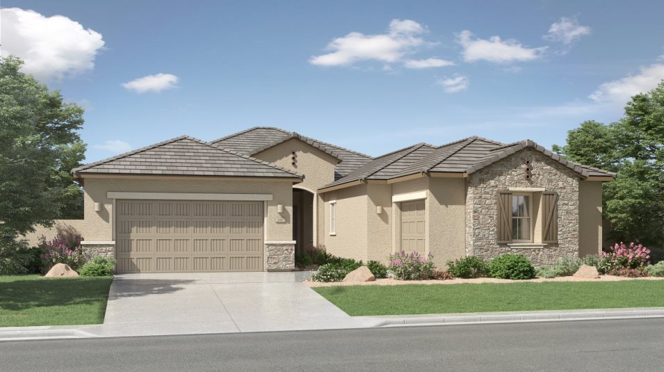 French Country home exterior image