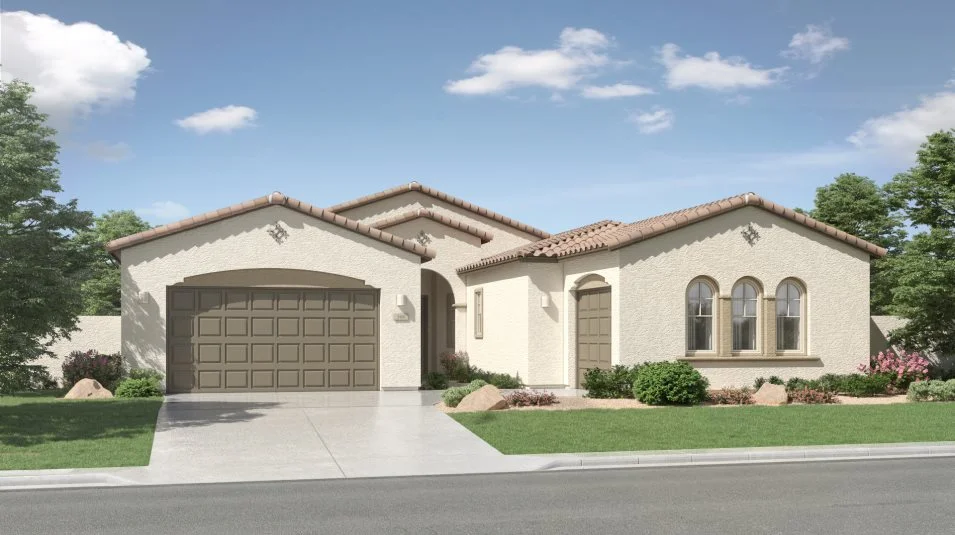 Spanish Colonial home exterior
