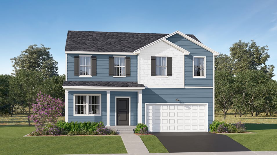 Craftsman-inspired exterior