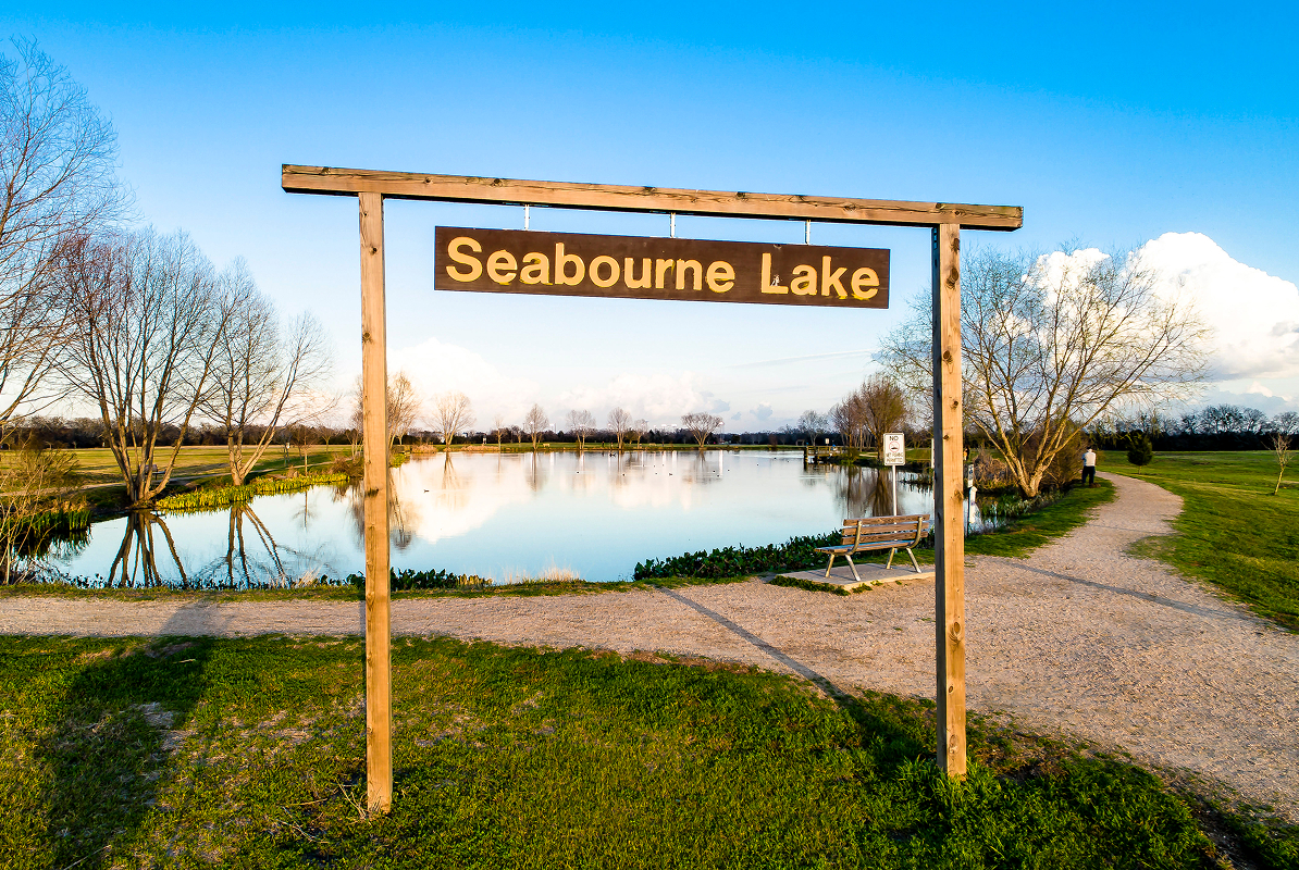 Rosenberg Seabourne Creek Nature Park Pond 052825