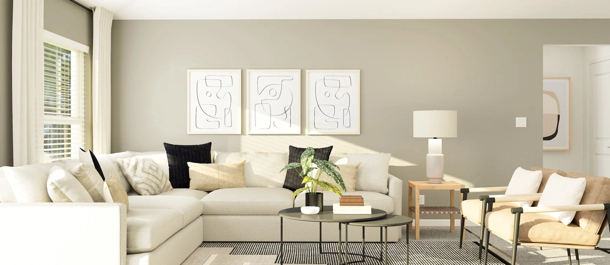 Lincoln family room