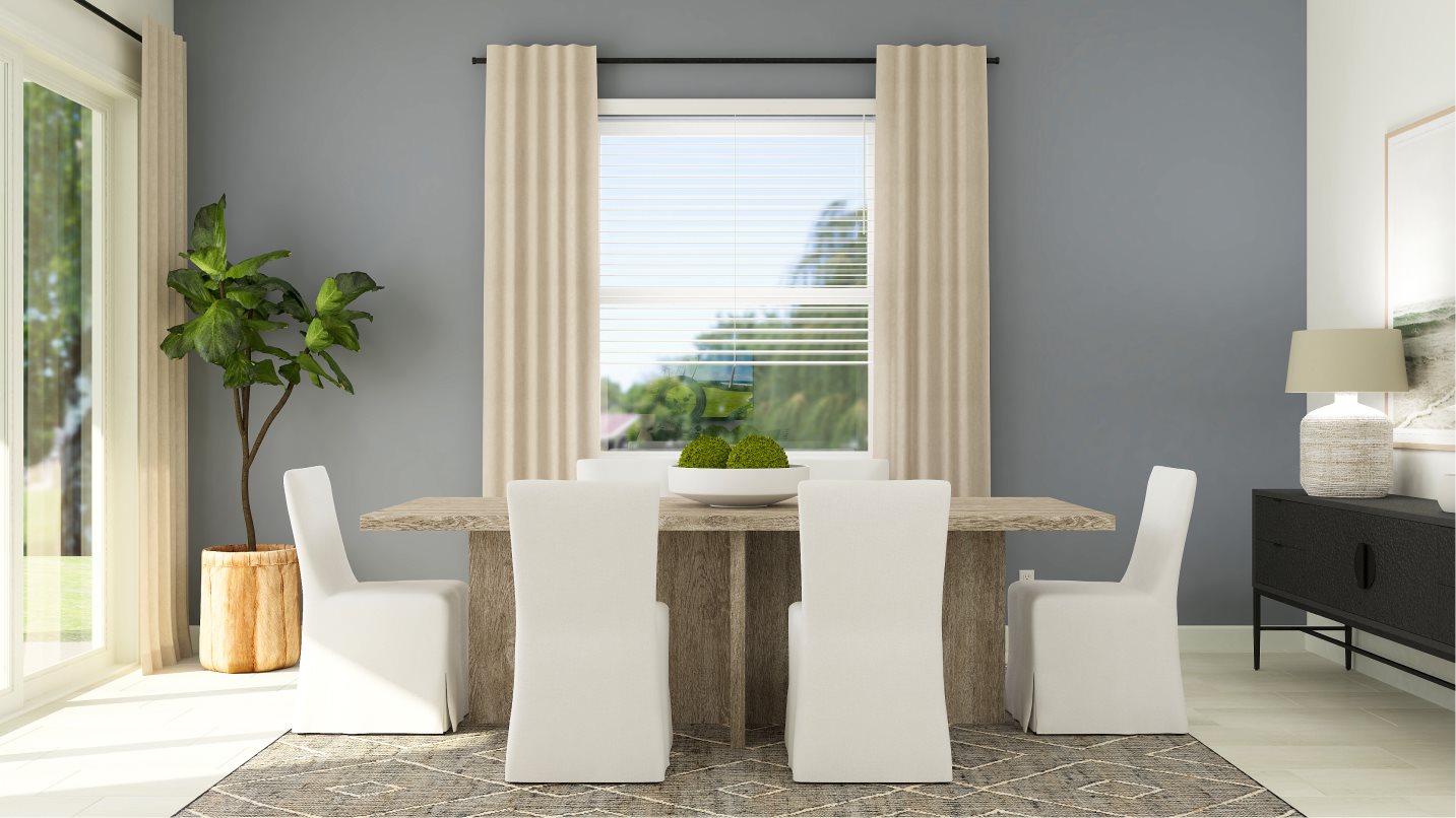 Argent dining room