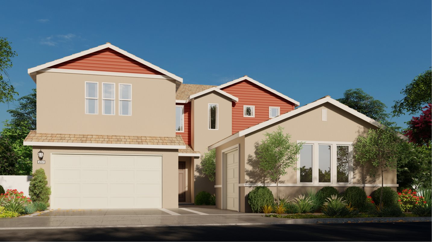 Residence 3647 Exterior C - Progressive Traditional