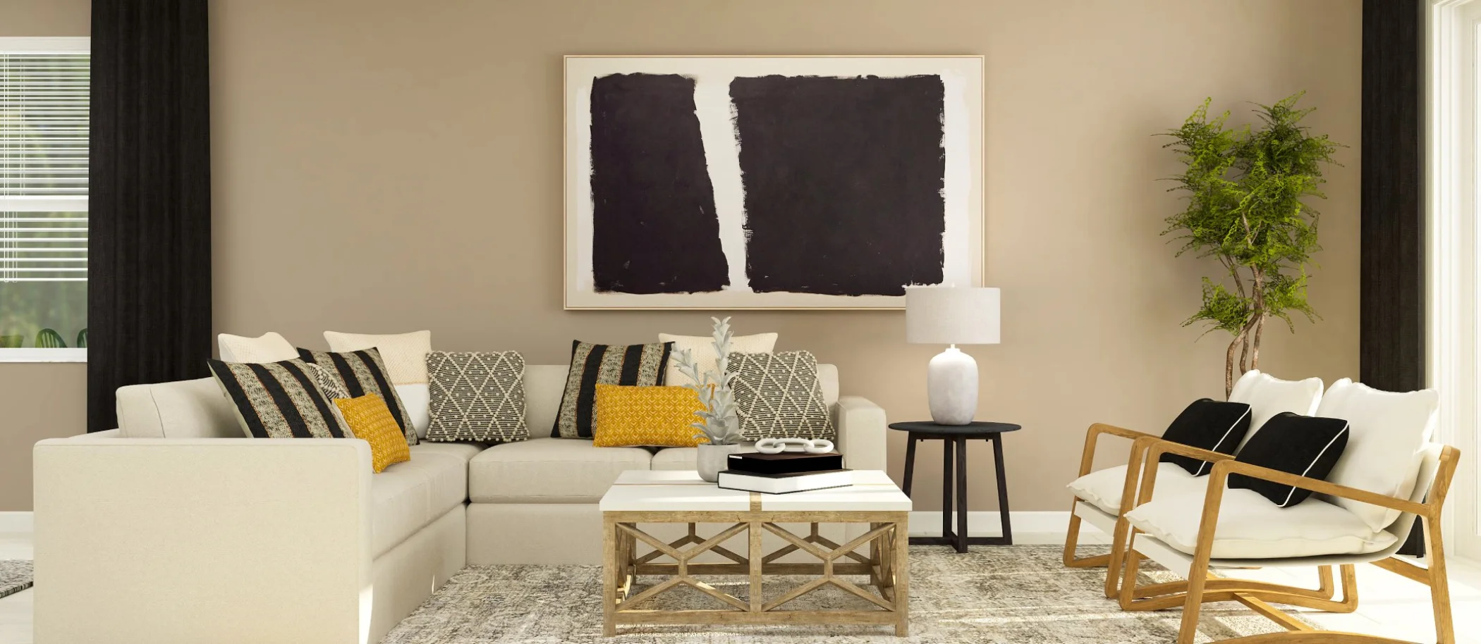 Dawning family room