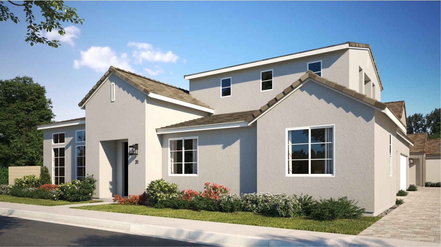 Res 2 Modern Elevation A