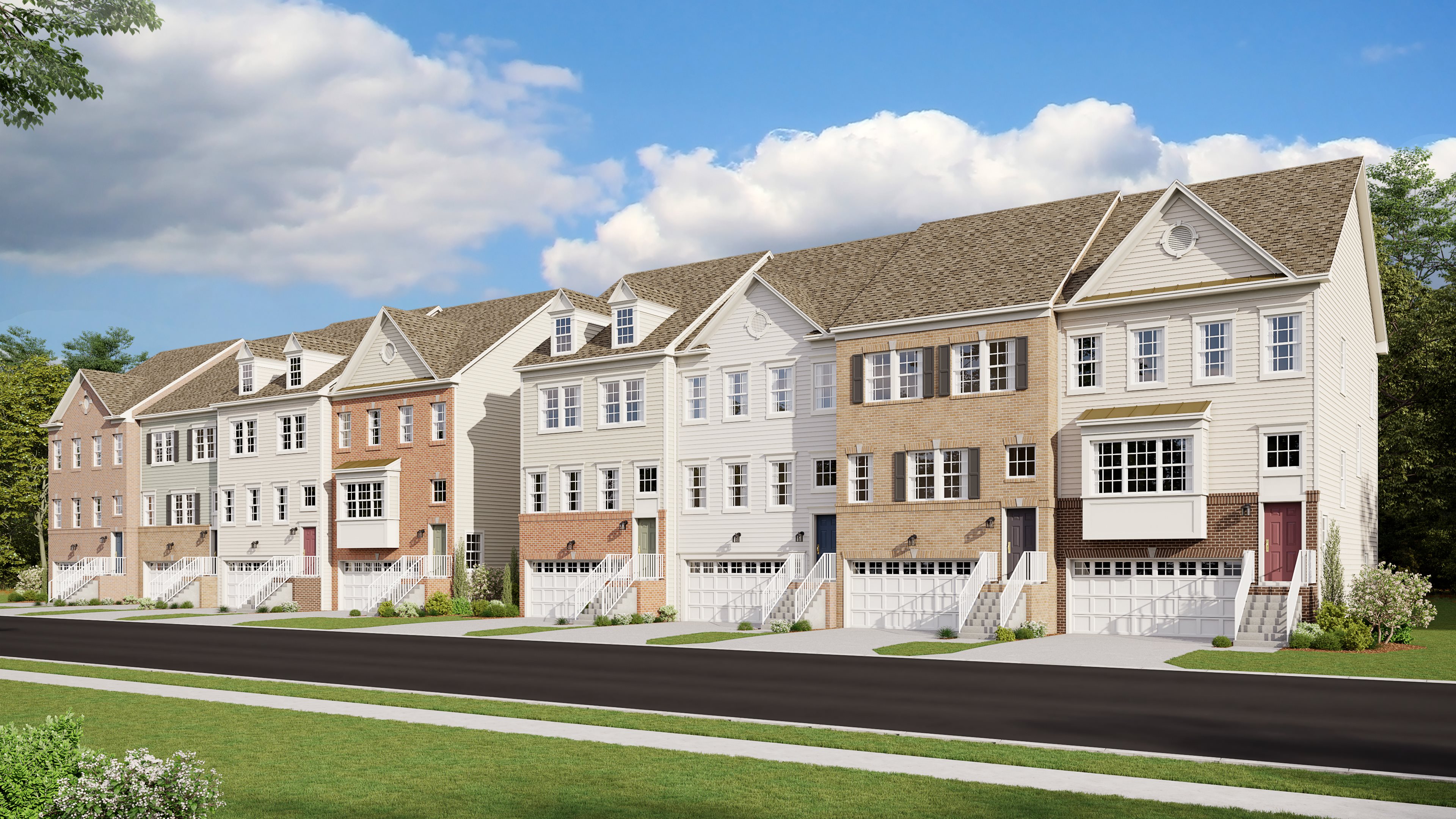 IMAGE: Rendering of townhomes