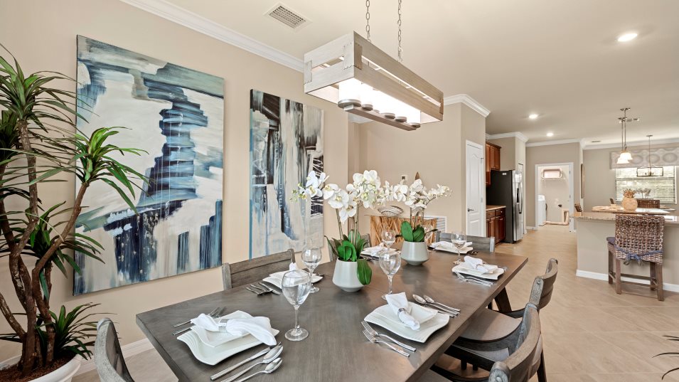 Tivoli plan dining room