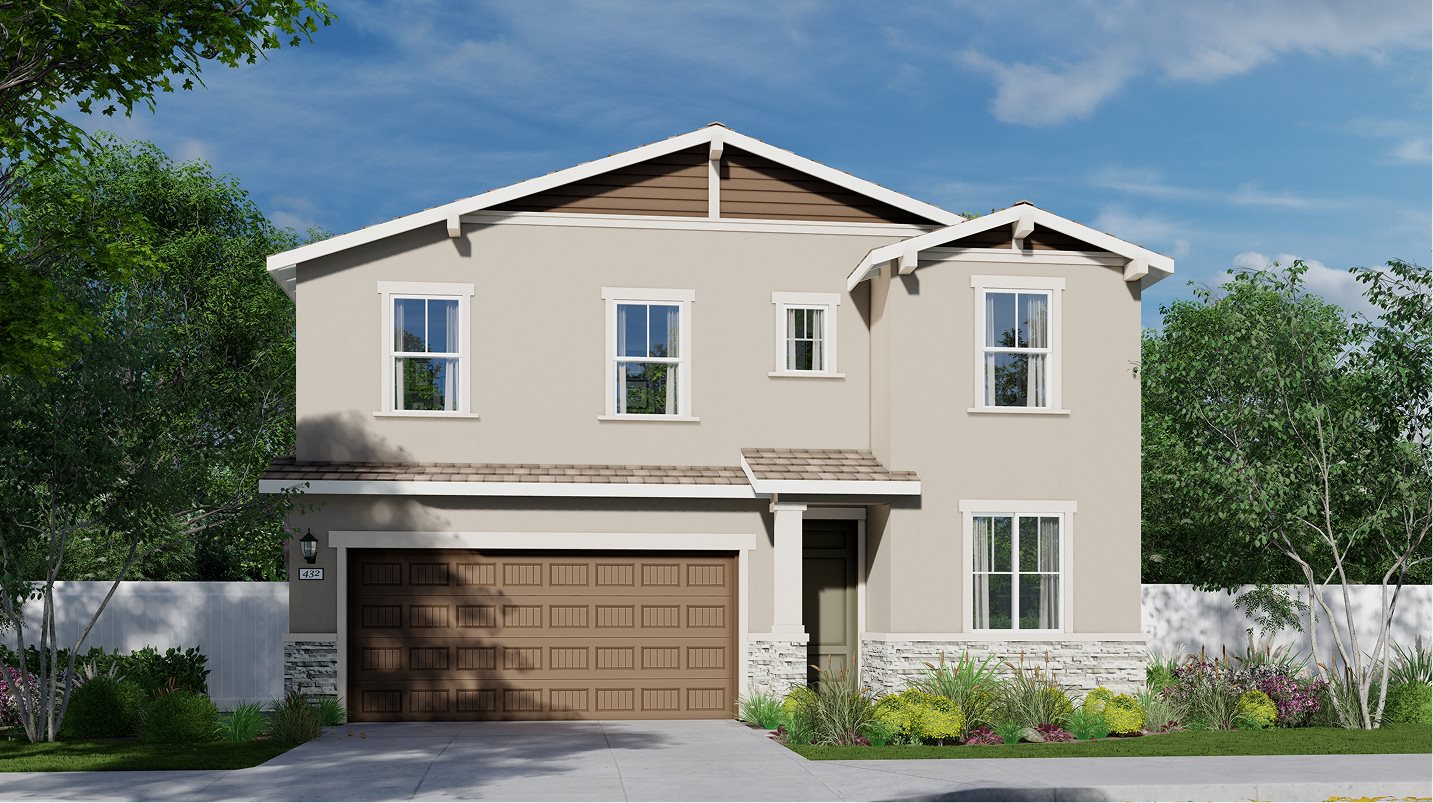 Exterior B – Craftsman home