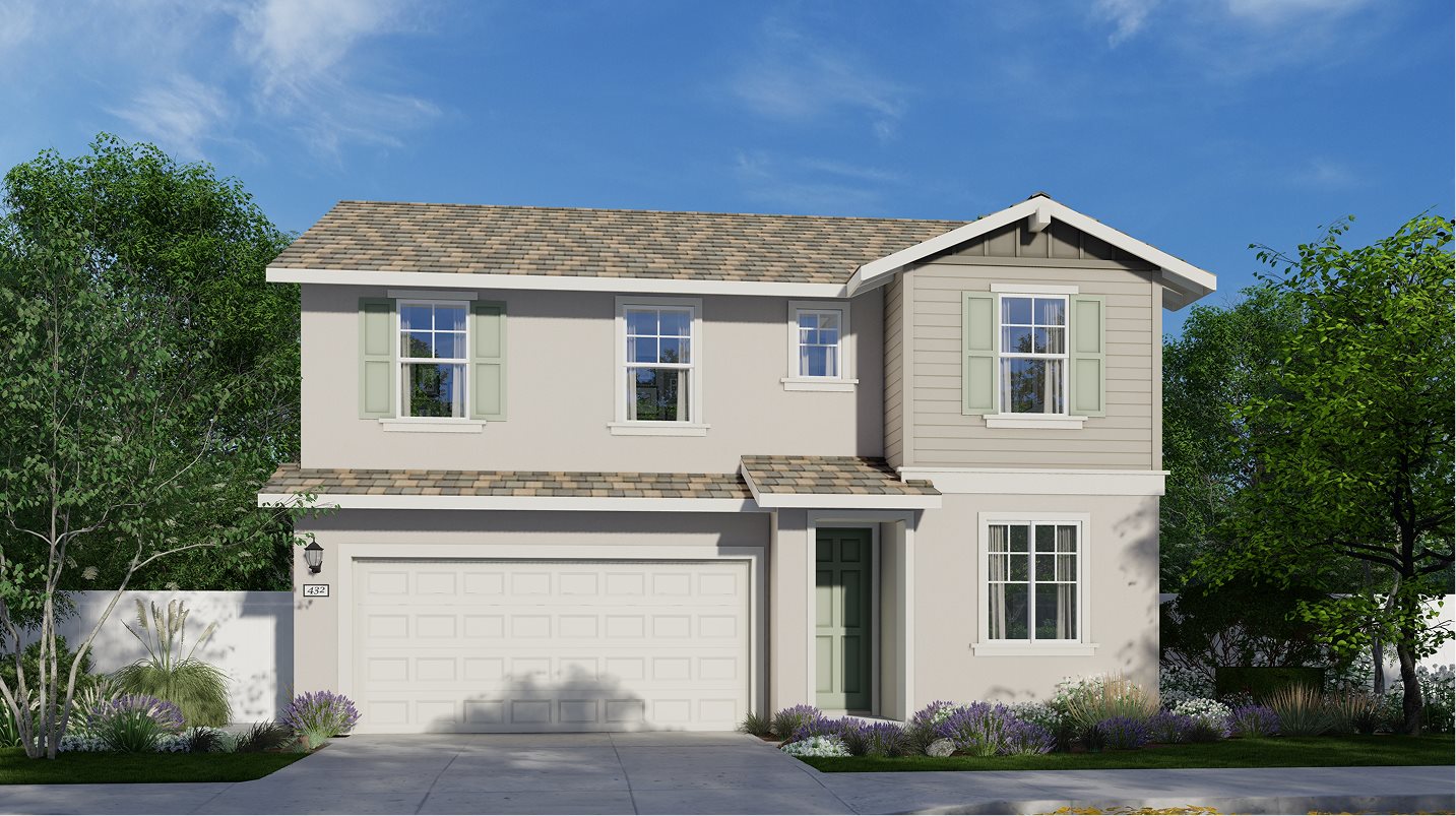Exterior C – Farmhouse home