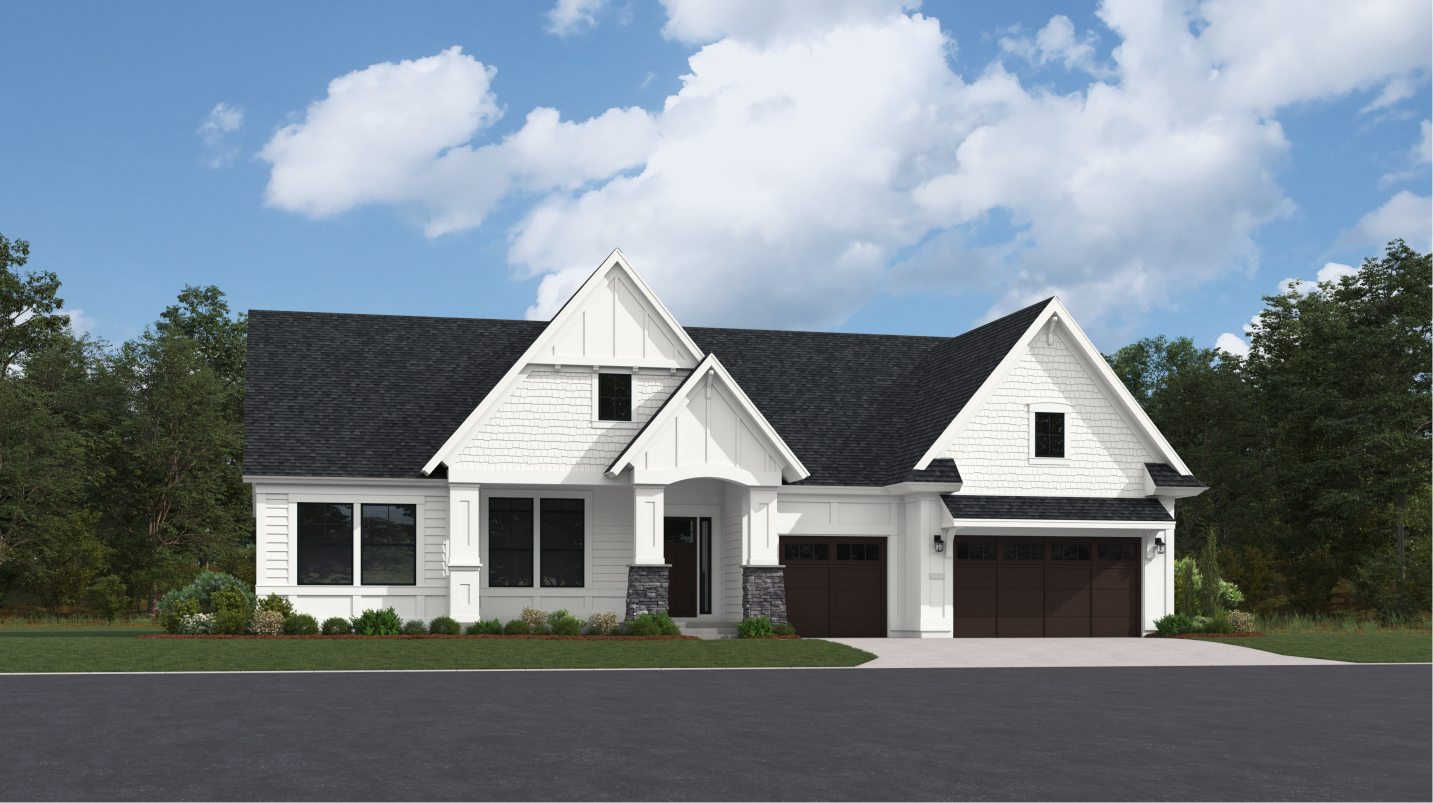 Riviera Exterior Rendering Craftsman