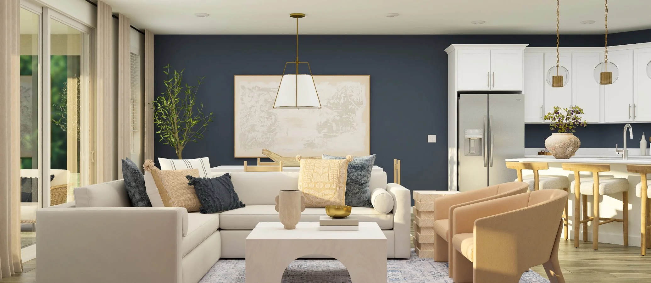 Sage Living Room