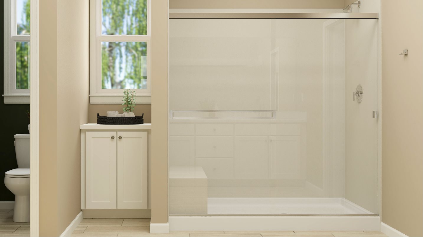 Vineyard Parke owners suite shower
