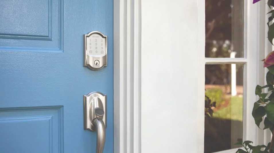EI Schlage front door lock