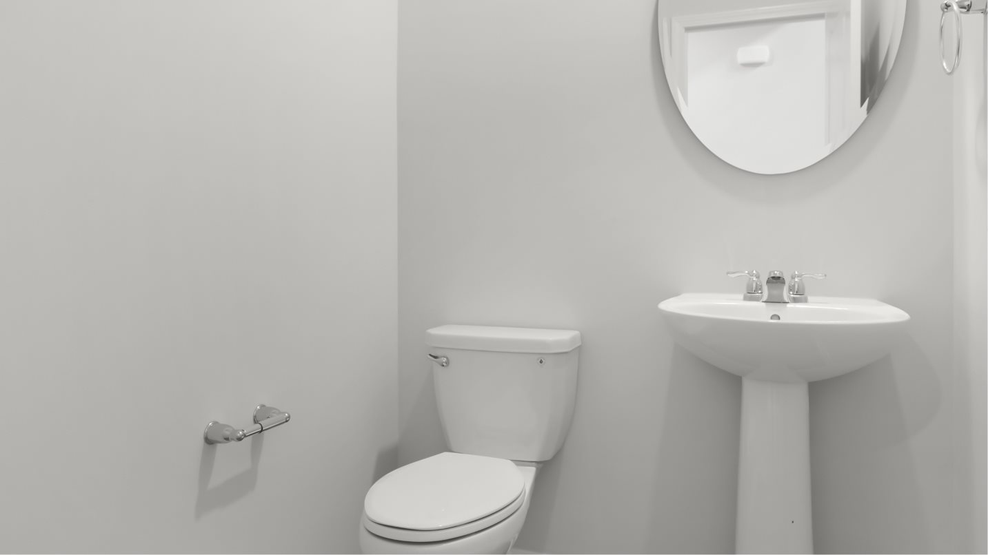 Foxtail powder room