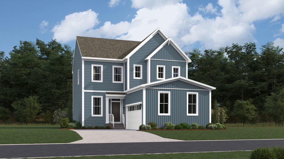 Trestle Exterior Rendering Farmhouse Siding