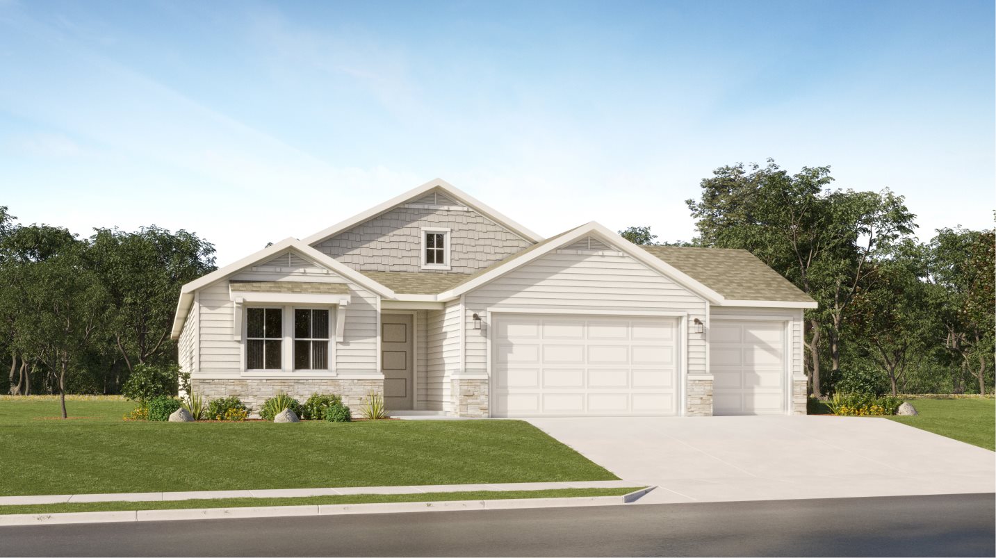 Craftsman 3-Car Garage
