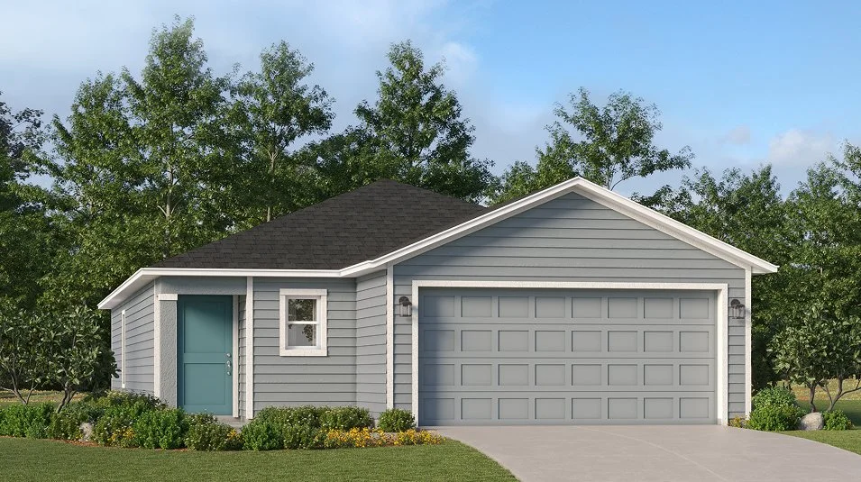 A ranch-inspired exterior 