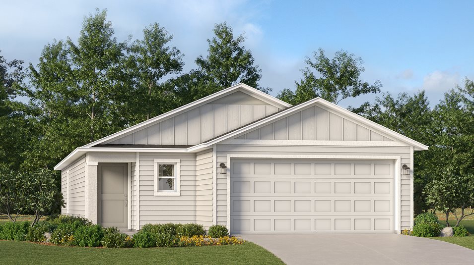 A ranch-inspired exterior 