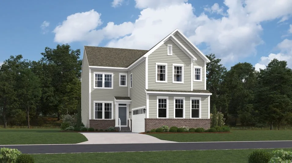 Summit Exterior Rendering Classic Brick Watertable