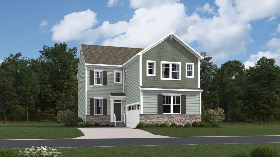 Summit Exterior Rendering Craftsman Stone Watertable