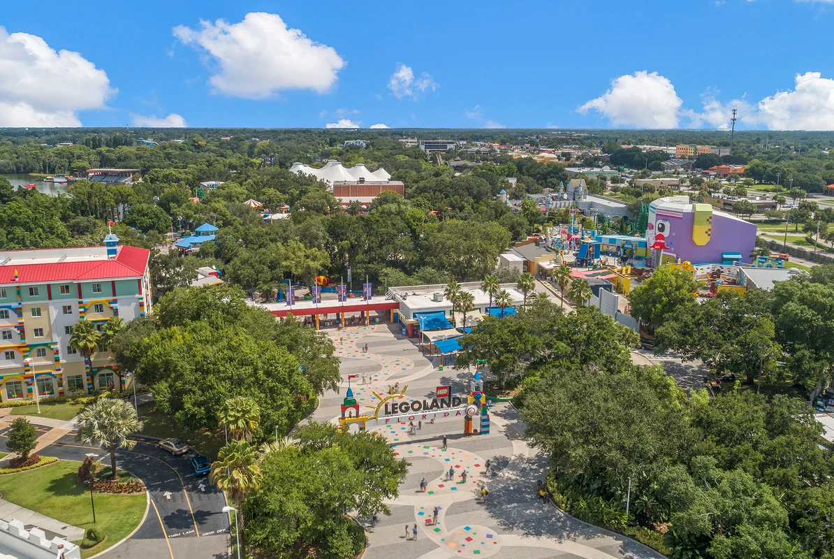 Orlando Winter Haven Lego Land Aerial 