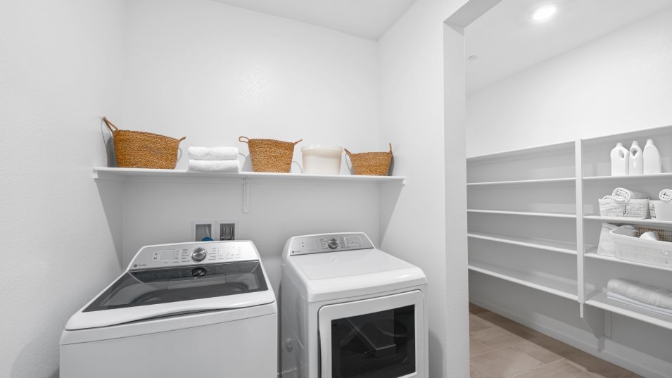 Sage Laundry Room