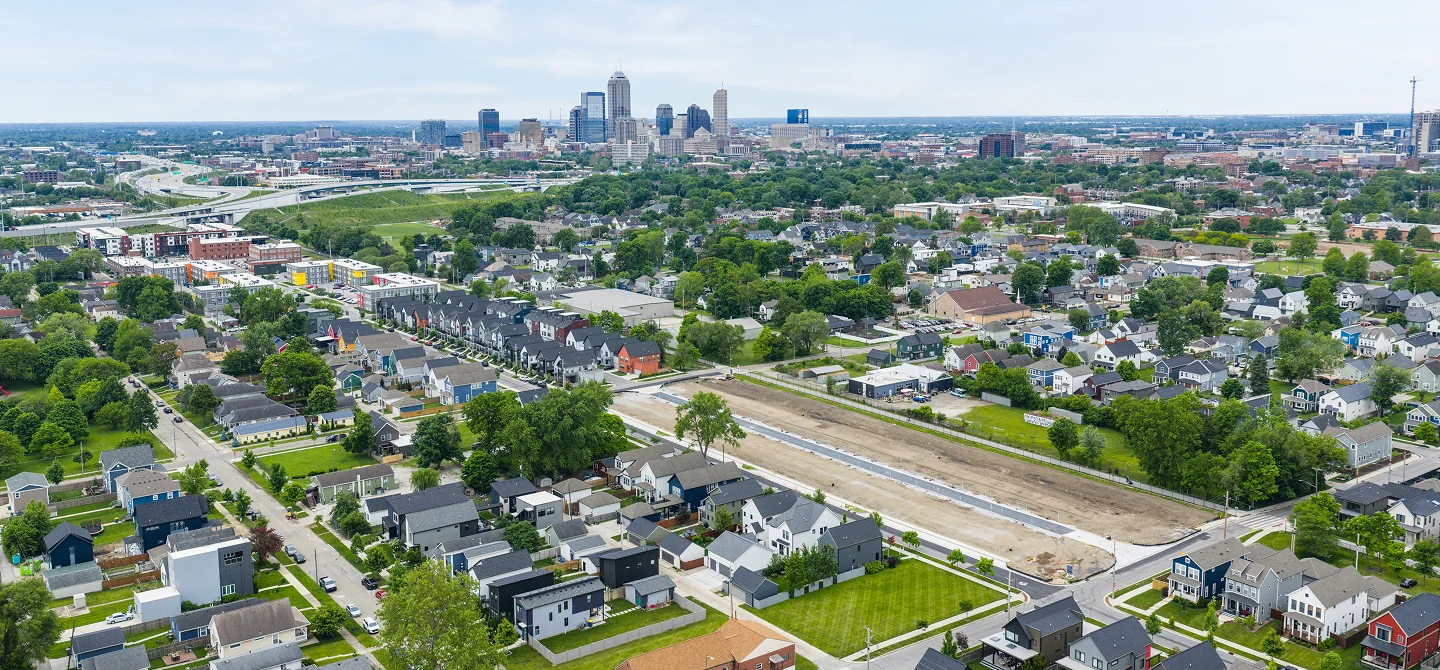 Alvord Street Towns Aerial Community 3of3 060525