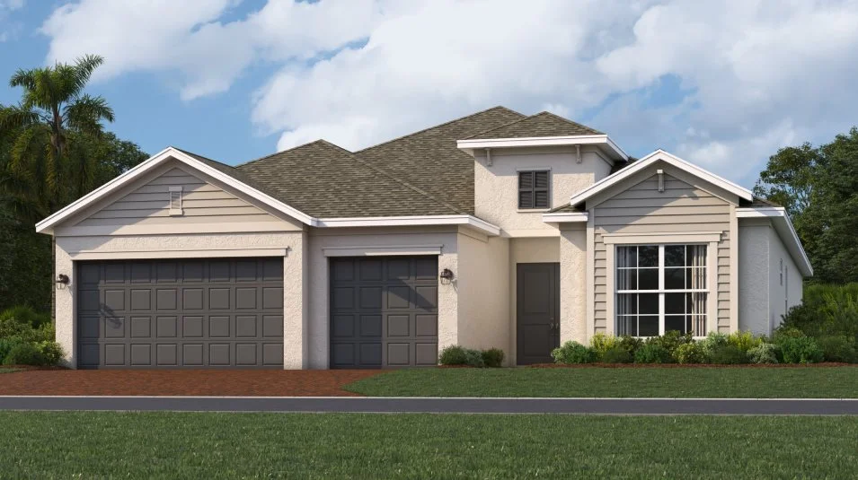 A traditional-inspired exterior