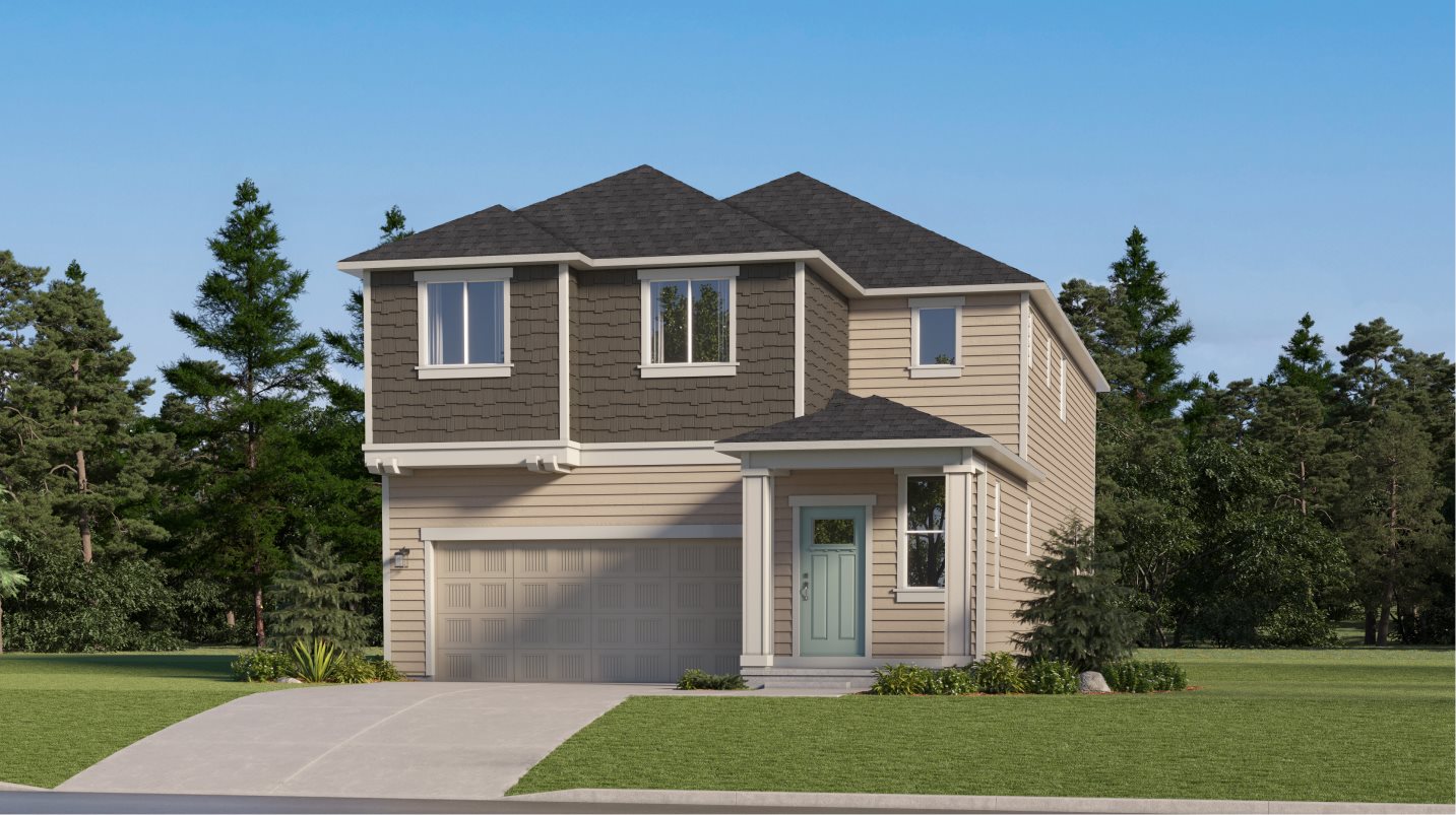 Traditional-style home