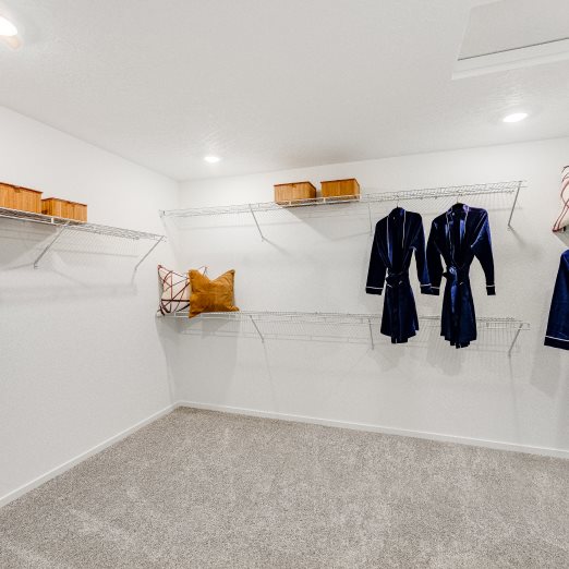 Davenport owners suite walk in closet