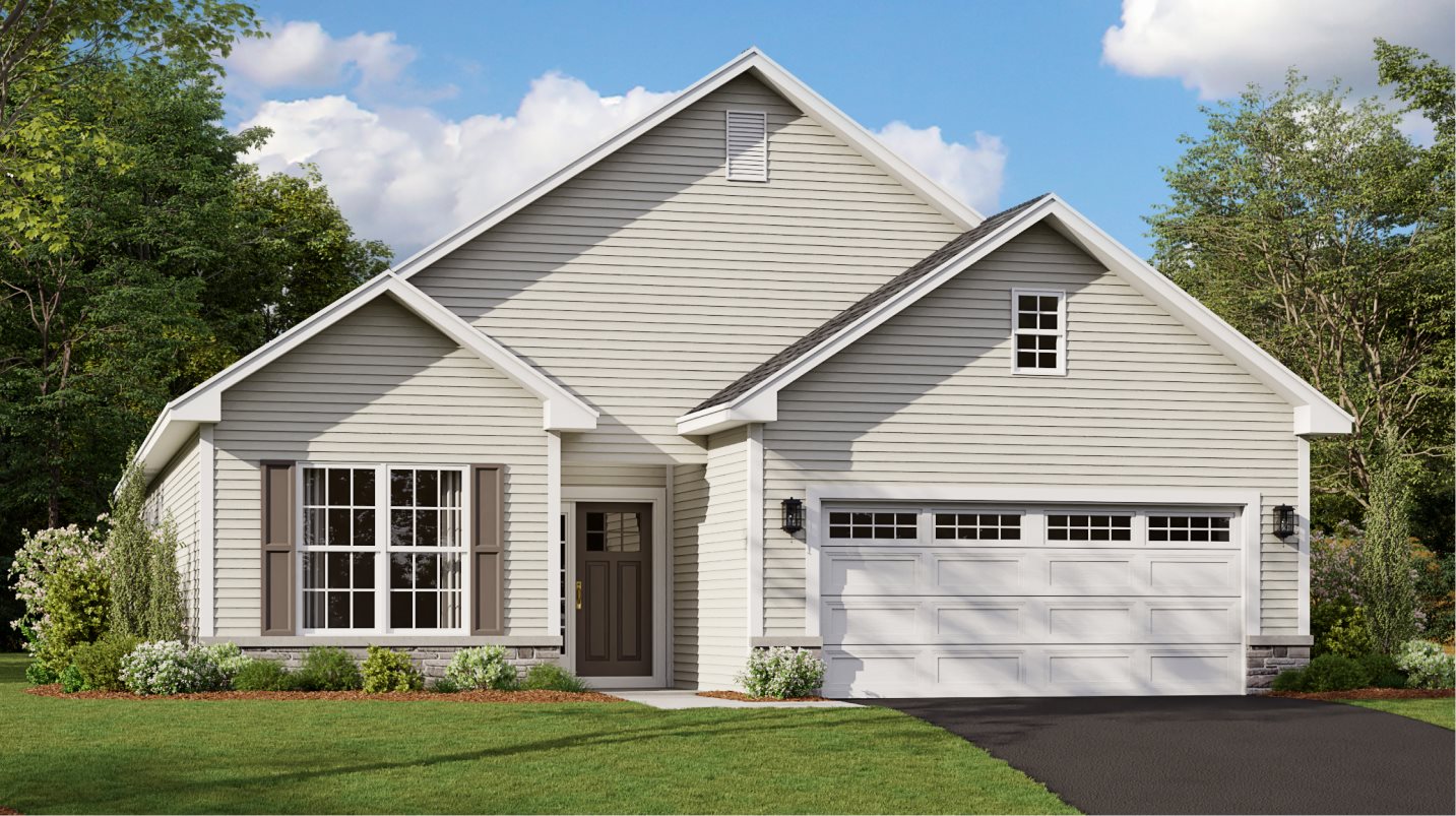 Exterior A - Farmhouse Stone
