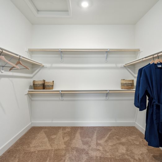 The Rapallo Owner's Suite Walk-In Closet