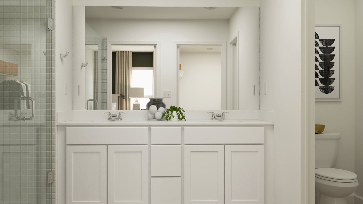 Harrisburg owner's suite bathroom