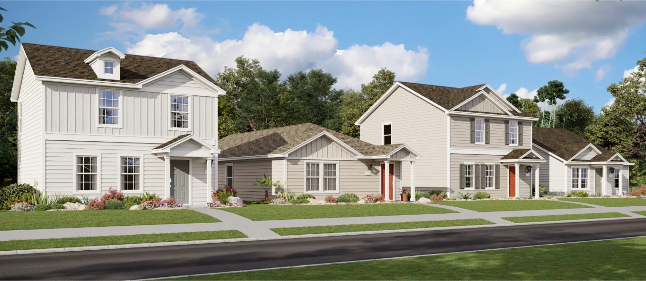 Rancho Del Cielo streetscape 