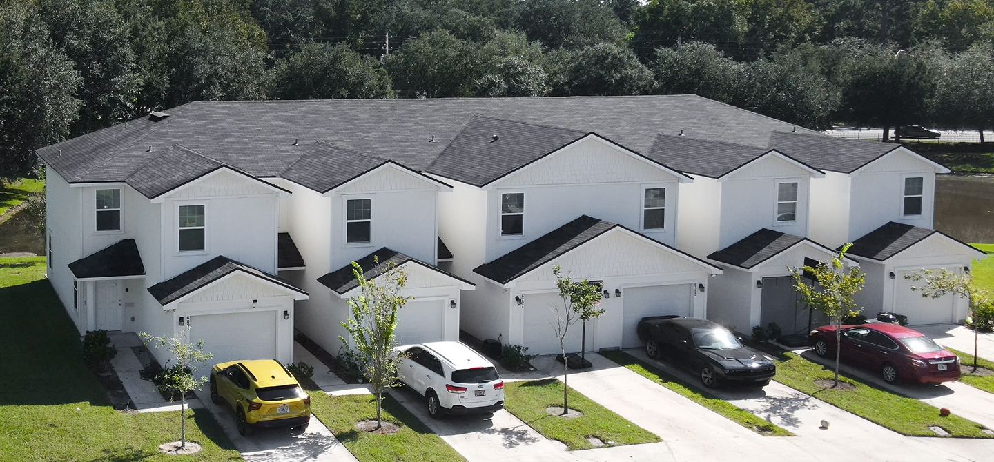 Oak Hill Village Townhomes Streetscape 7 24 25