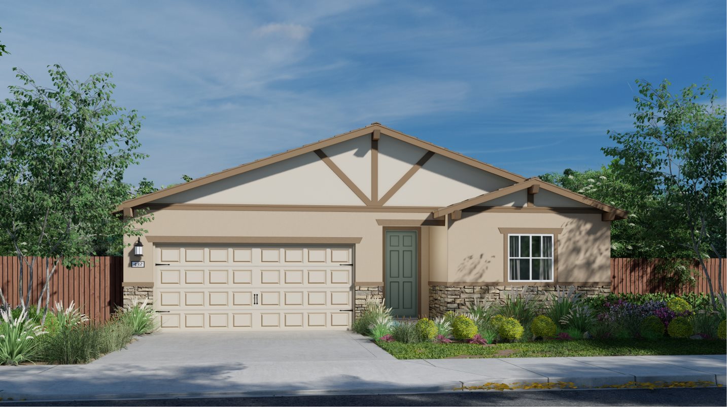 Residence 1765 Elevation B - Craftsman